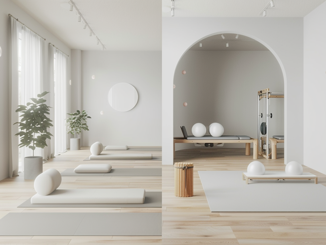 Diferència en l'ús de les esterilles i els reformer entre el ioga i el pilates